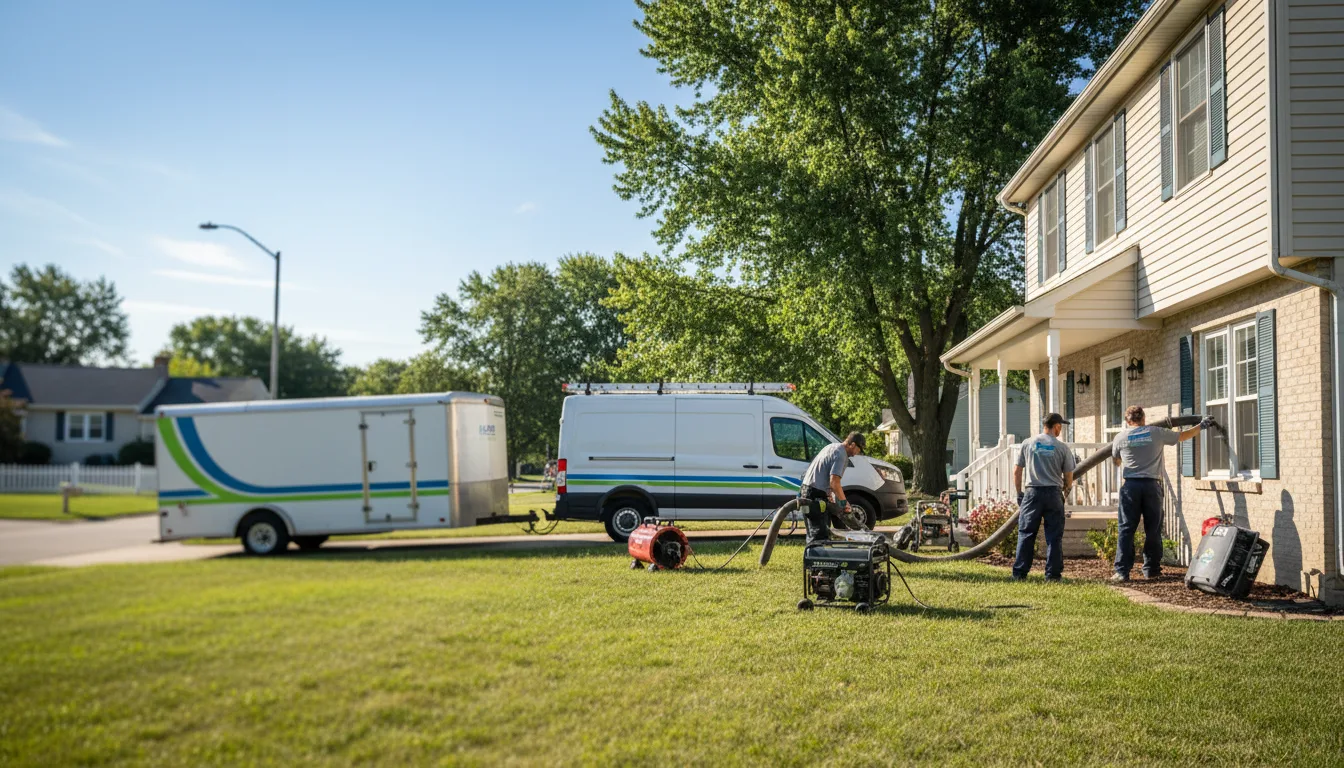 Flooded Basement Restoration And Cleanup With Repair in Alsey, IL near me